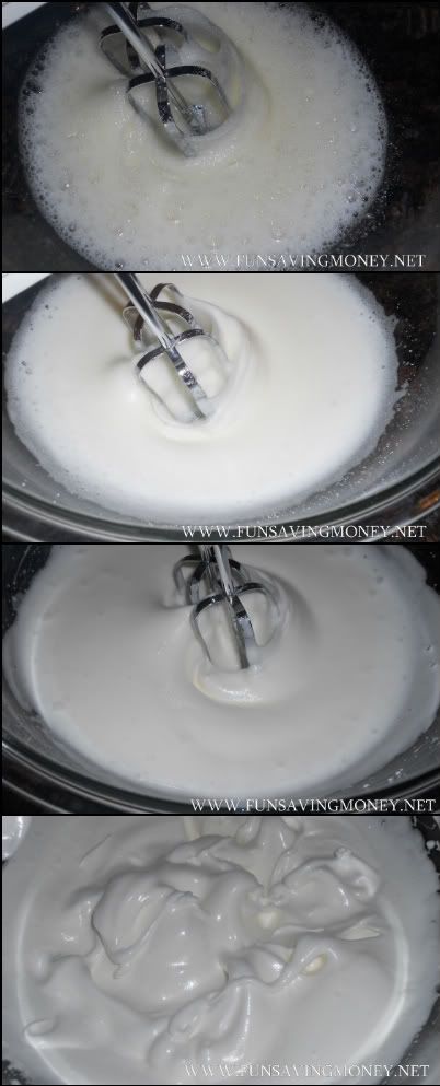 Step by Step Instructions on how to make Meringue