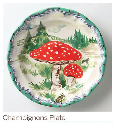 Anthropologie plates,Oh Louise blog,Anthro dishes