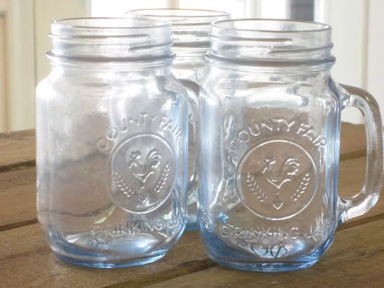 oh louise!,oh louise blog,blue glass jars