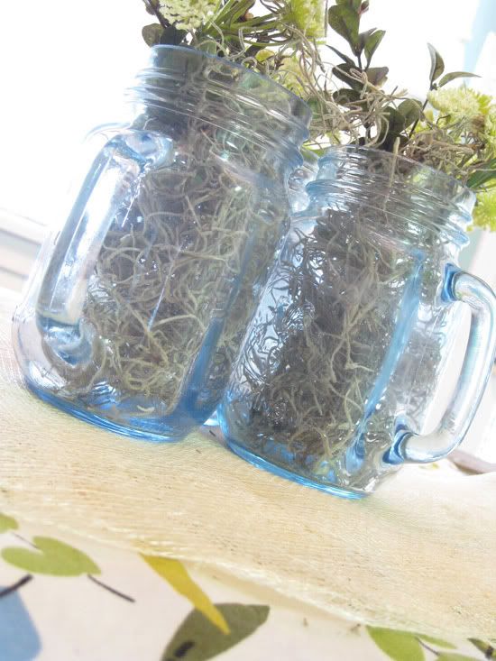 oh louise!,oh louise blog,blue glass jars