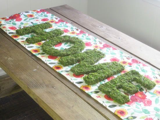 moss letters,moss covered letters,oh louise,oh louise blog,DIY moss