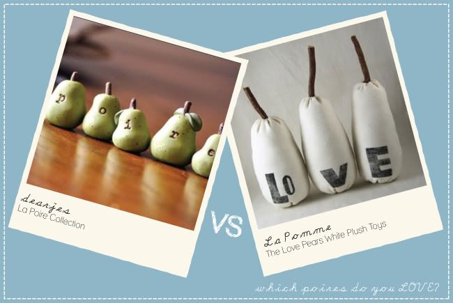 oh louise blog,throwdown thursdsay,etsy pears