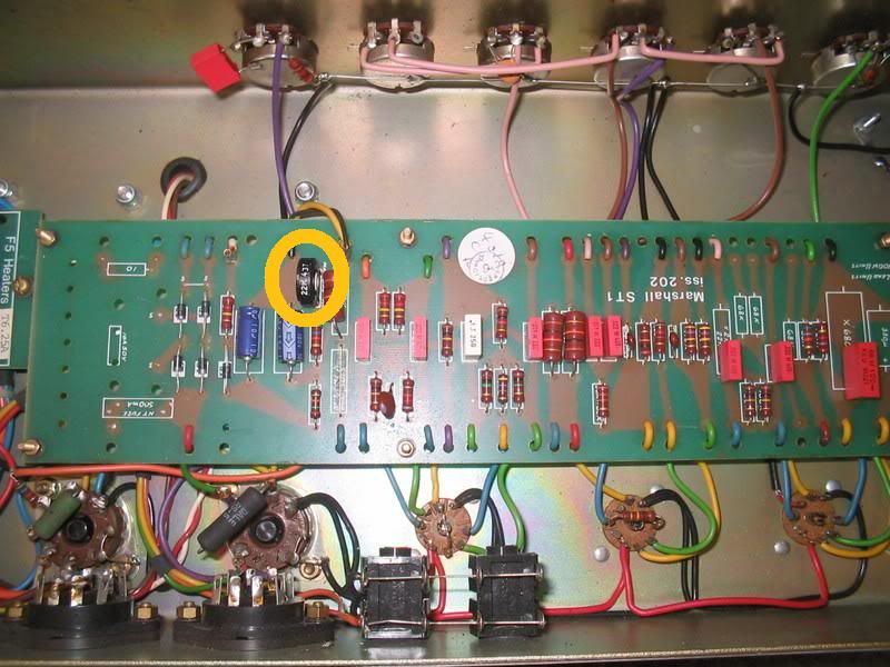 Biasing My 83 Jcm800 And How To Marshall Amp Forum