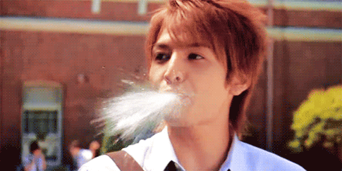 ikuta toma spit water hanakimi gif photo tumblr_m4ktzmsddf1qitf6c.gif