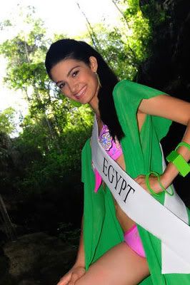 miss global teen 2010 swimsuit egypt tara emadt