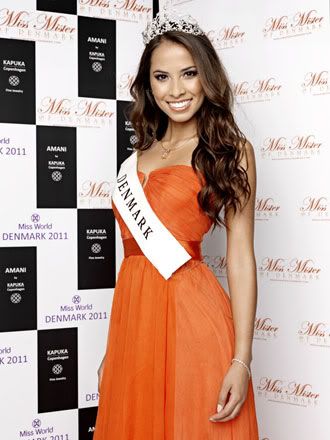 miss world danmark denmark 2011 winner maya padillo olesen