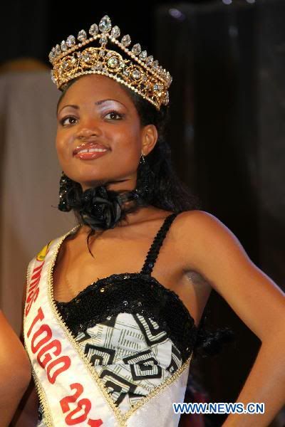 miss togo 2010 winner akumah armande gertrude