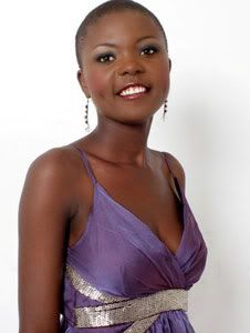 Zindaba Hansala Miss Zambia World 2010 Winner