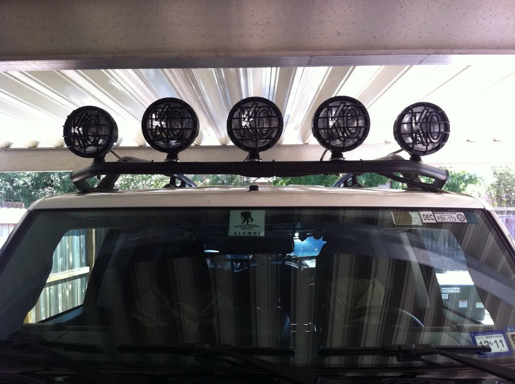 OEM Roof Rack light bar Toyota FJ Cruiser Forum