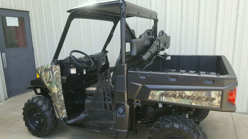 Gun scabbards and rack PRC Polaris Ranger Club