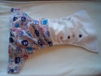 Pink and Purple Oogas pocket diaper